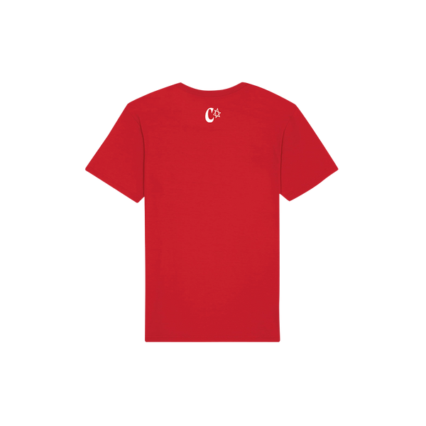 Camiseta Roja Silueta Camarón