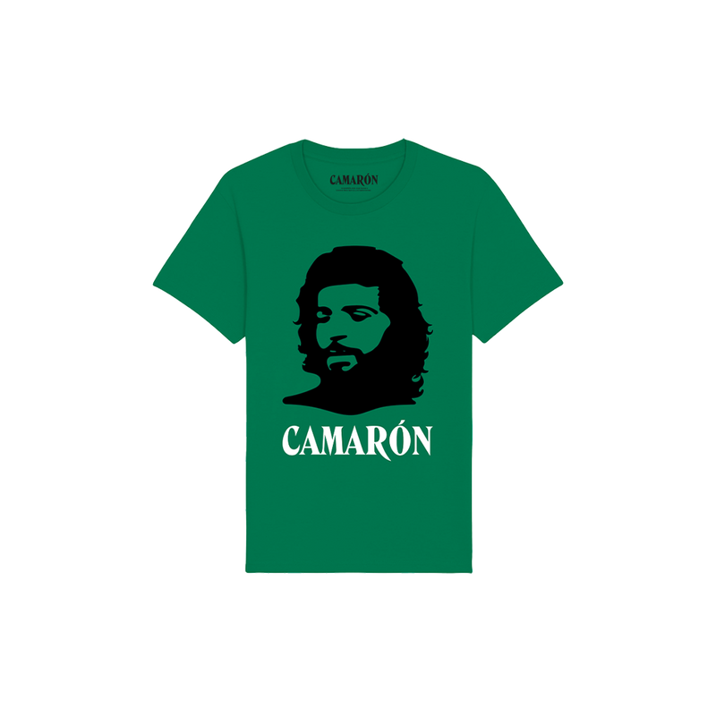 Camiseta Verde Silueta Camarón