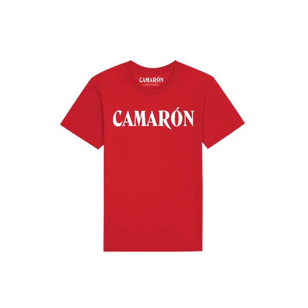 Camiseta Roja Logo Camarón
