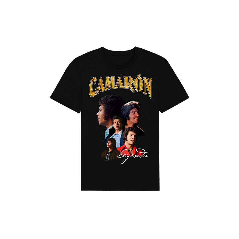 Camiseta Negra Homenaje Camarón