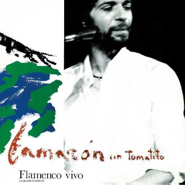 Flamenco Vivo - Vinilo (Color Azul con Efecto Splatter Verde y Blanco)